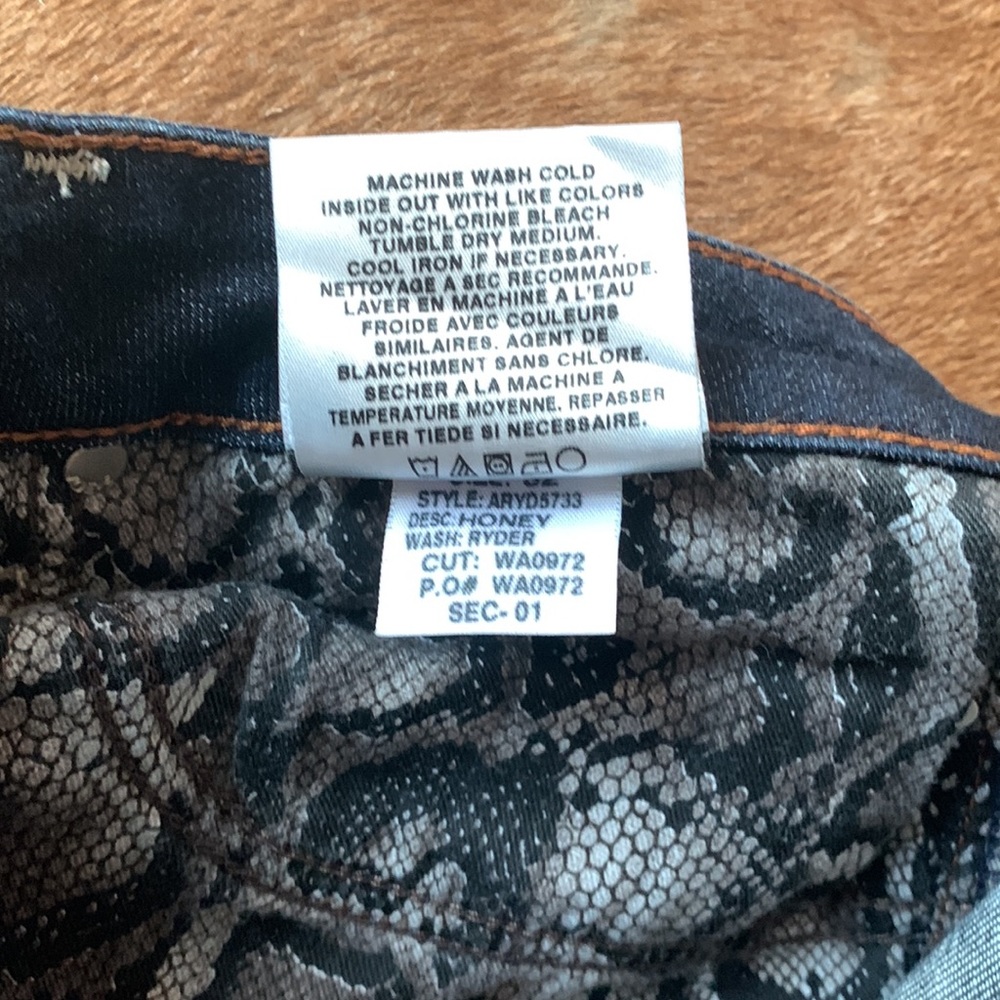 JOE’S 5-POCKET HONEY FIT SIZE 32 IN RYDER WASH ZIPPER FLY 100% COTTON 2% LYCRA - Picture 5 of 9